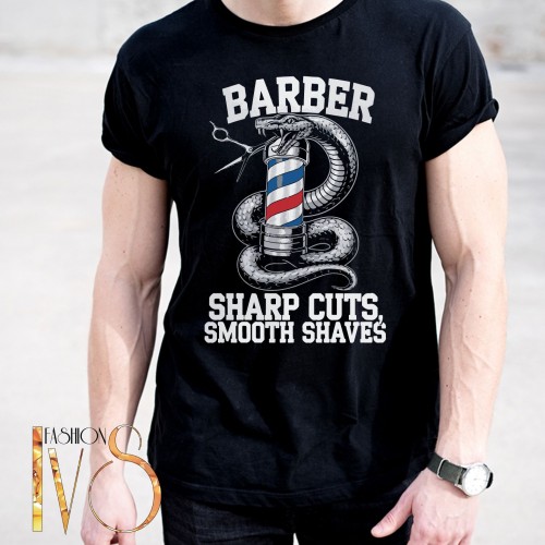 Мъжка тениска BARBER SHOP МОДЕЛ:4002