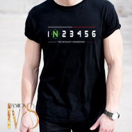 Мъжка мото тениска с печат МОДЕЛ:4398