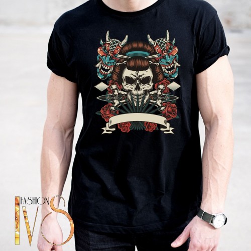 Мъжки тениски в тату стил TATTOO МОДЕЛ:4077