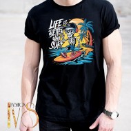 Мъжка забавна тениска с печат МОДЕЛ:4125