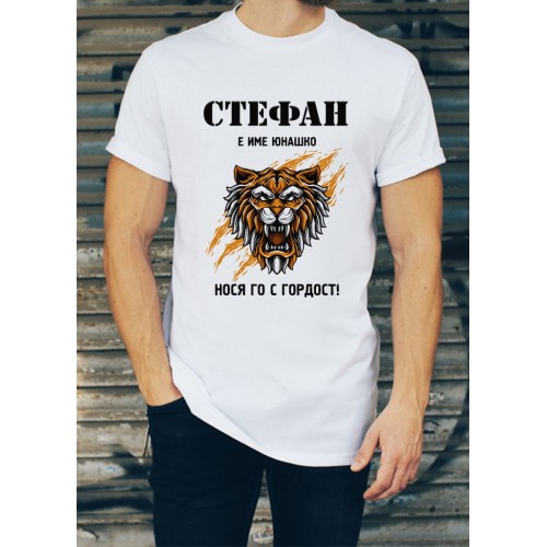 Мъжка тениска за Стефановден МОДЕЛ:3057