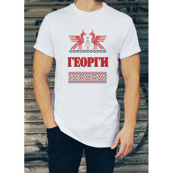 Мъжка тениска за Гергьовден МОДЕЛ:1423 - ivs.bg Мъжка тениска за Гергьовден МОДЕЛ:1423 - ivs.bg