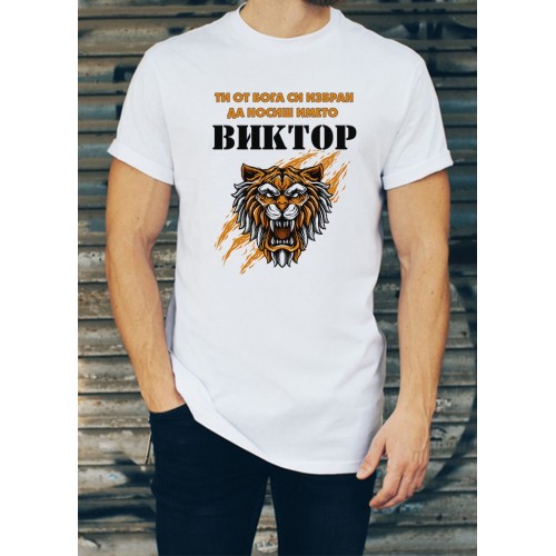 Мъжка тениска за Виктор МОДЕЛ:1307