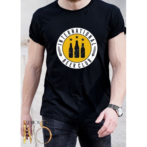 Мъжка тениска INTERNATIONAL BEER CLUB МОДЕЛ:2432