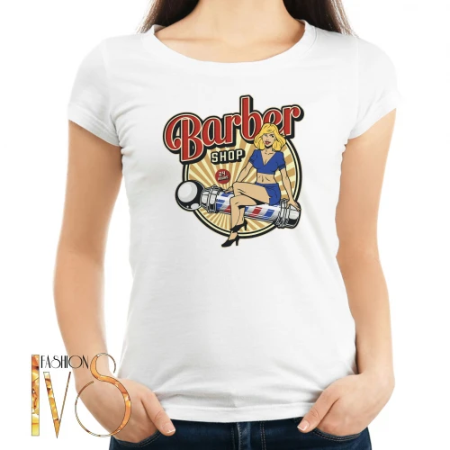Дамска тениска BARBER SHOP МОДЕЛ:4014