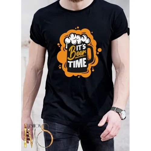 Мъжка тениска IT'S Beer TIME МОДЕЛ:2433